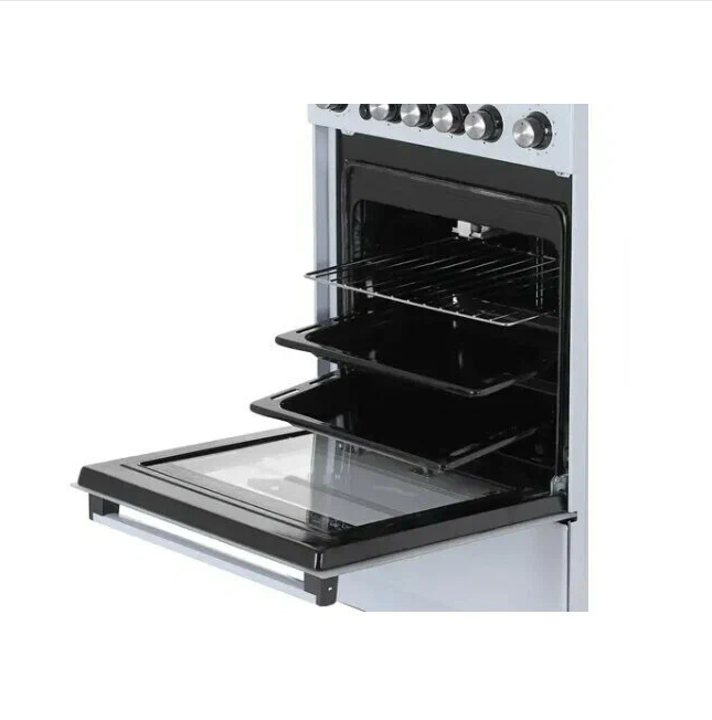 Газовая плита De Luxe 5040.40г(кр) ЧР-012, серый