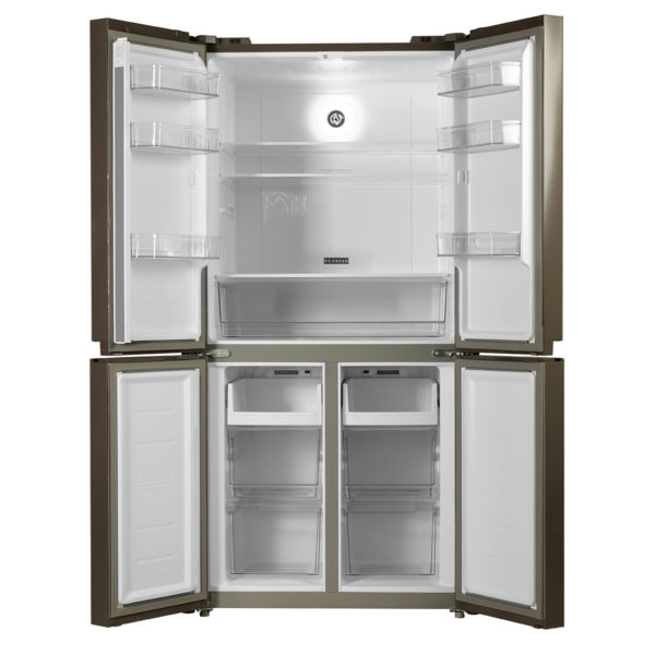 Холодильник Side-by-Side Centek CT-1756 NF Beige Glass, бежевый