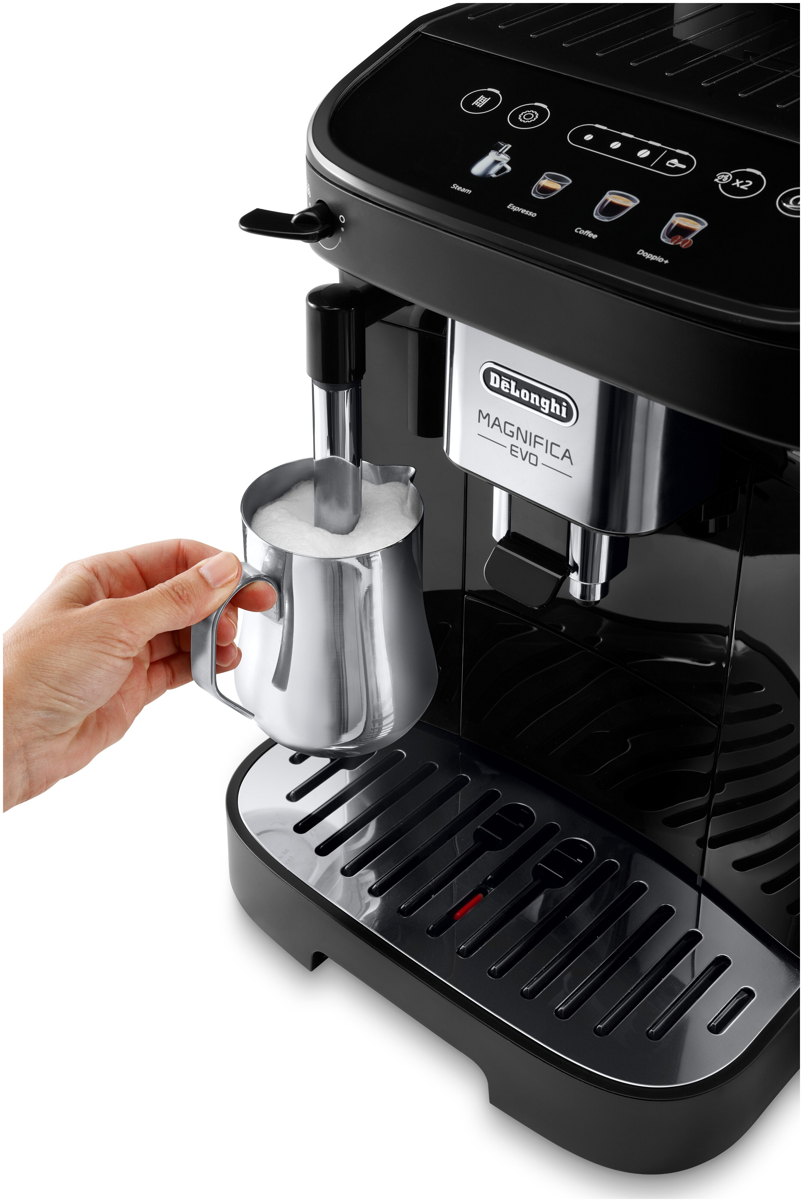 Кофемашина автоматическая DeLonghi Magnifica Evo ECAM290.22.B, черный