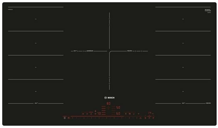 Варочная панель индукционная Bosch PXV901DV1E, черный