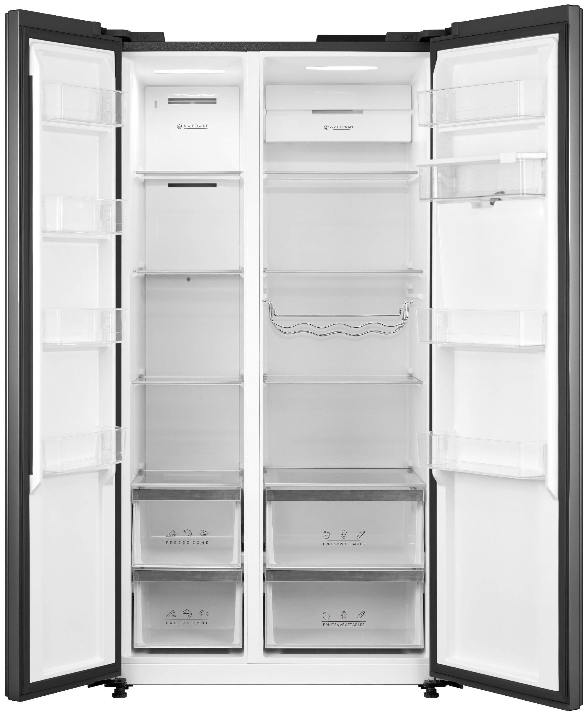 Холодильник Side-By-Side Korting KNFS 95780 W XN