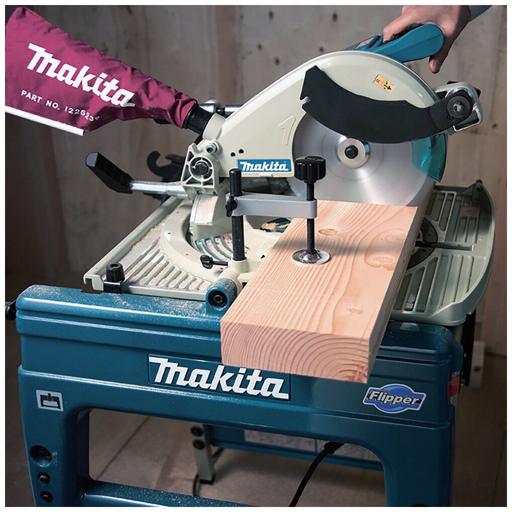 Торцовочная пила с протяжкой Makita LF1000