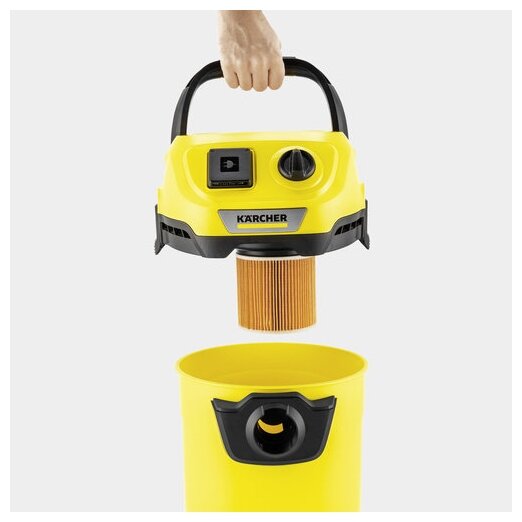 Пылесос строительный KARCHER WD 3 P V-17/4/20 Workshop 1.628-175.0