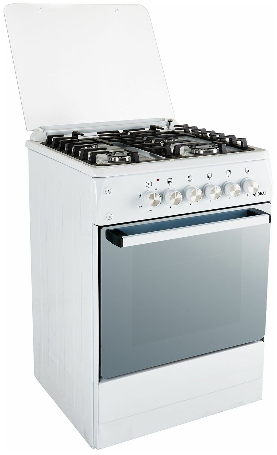 Плита комбинированная IDEAL L 155 ГК, серый