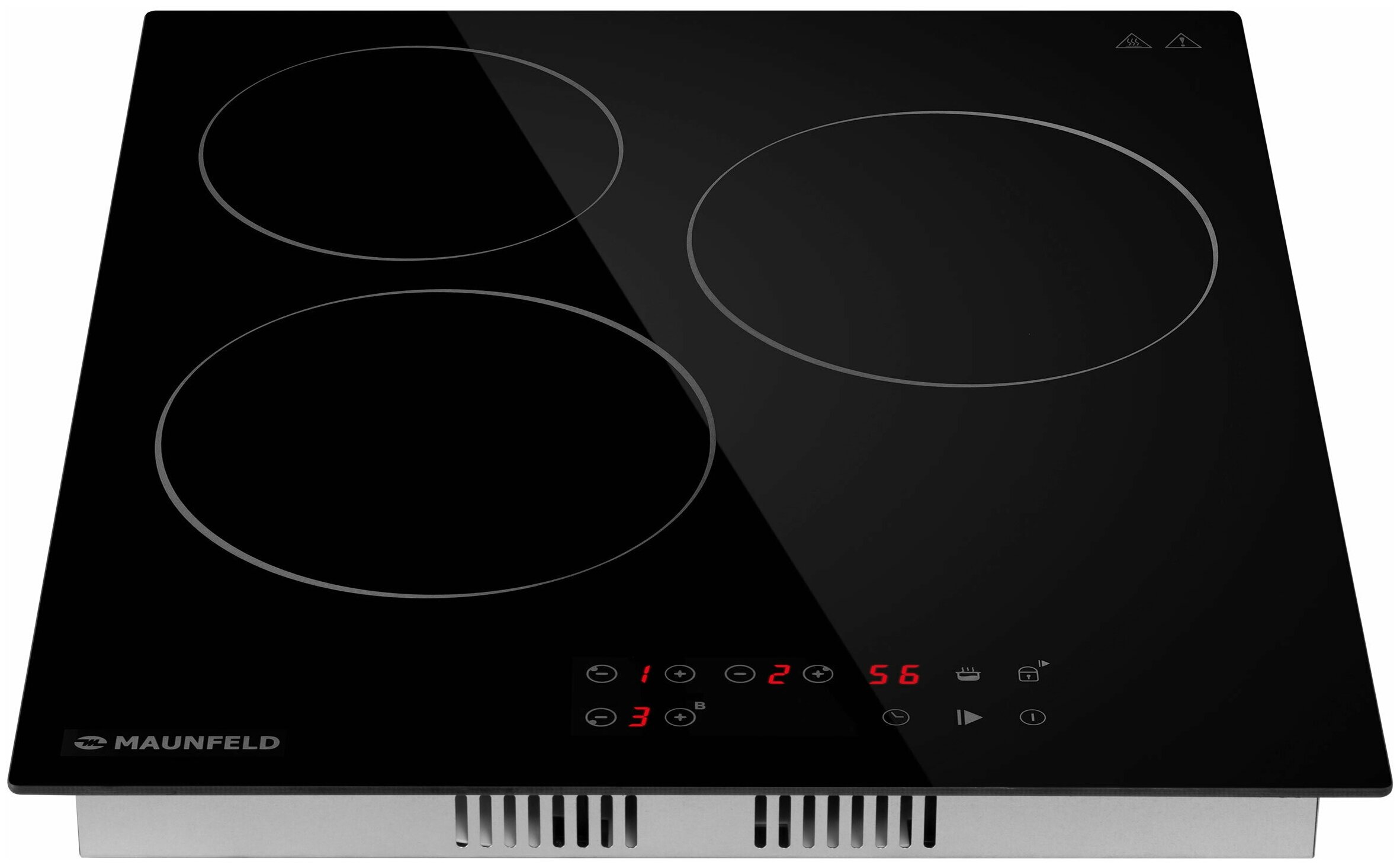 Варочная панель электрическая встраиваемая Maunfeld CVCE453BK