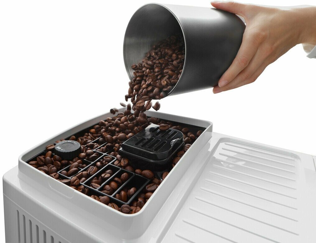 Кофемашина автоматическая DeLonghi ECAM220.21.WW, белый