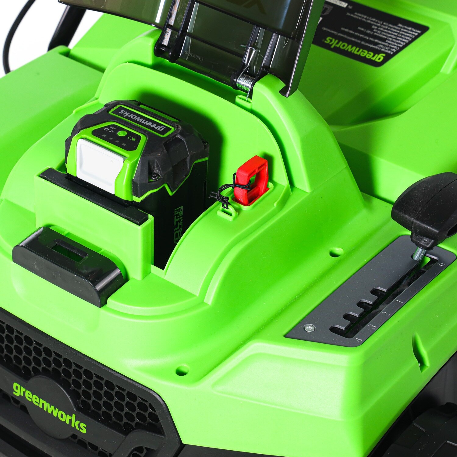 Газонокосилка Greenworks GD40SC38II 2517607 (без АКБ)