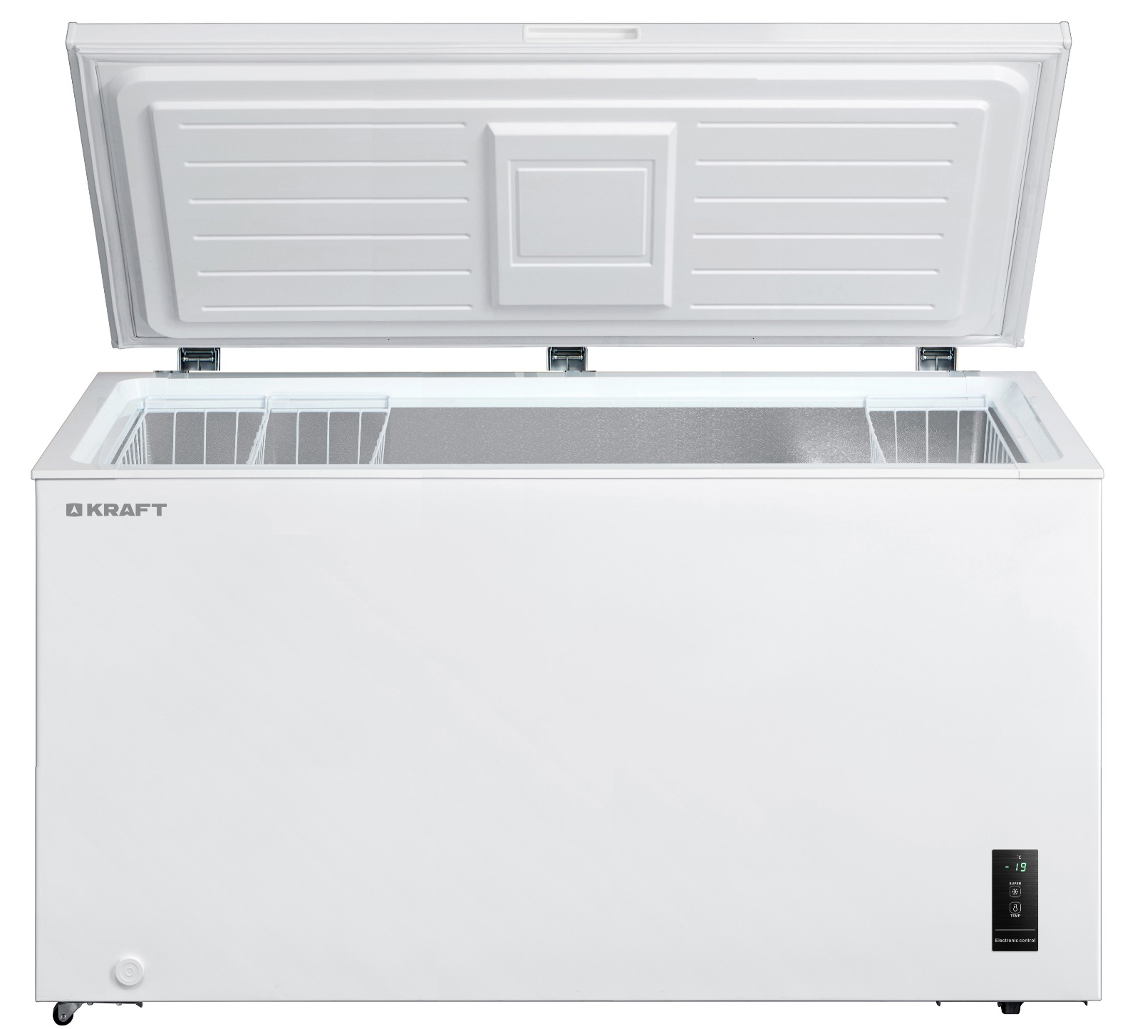 Морозильный ларь KRAFT BD (W)-520BL, белый
