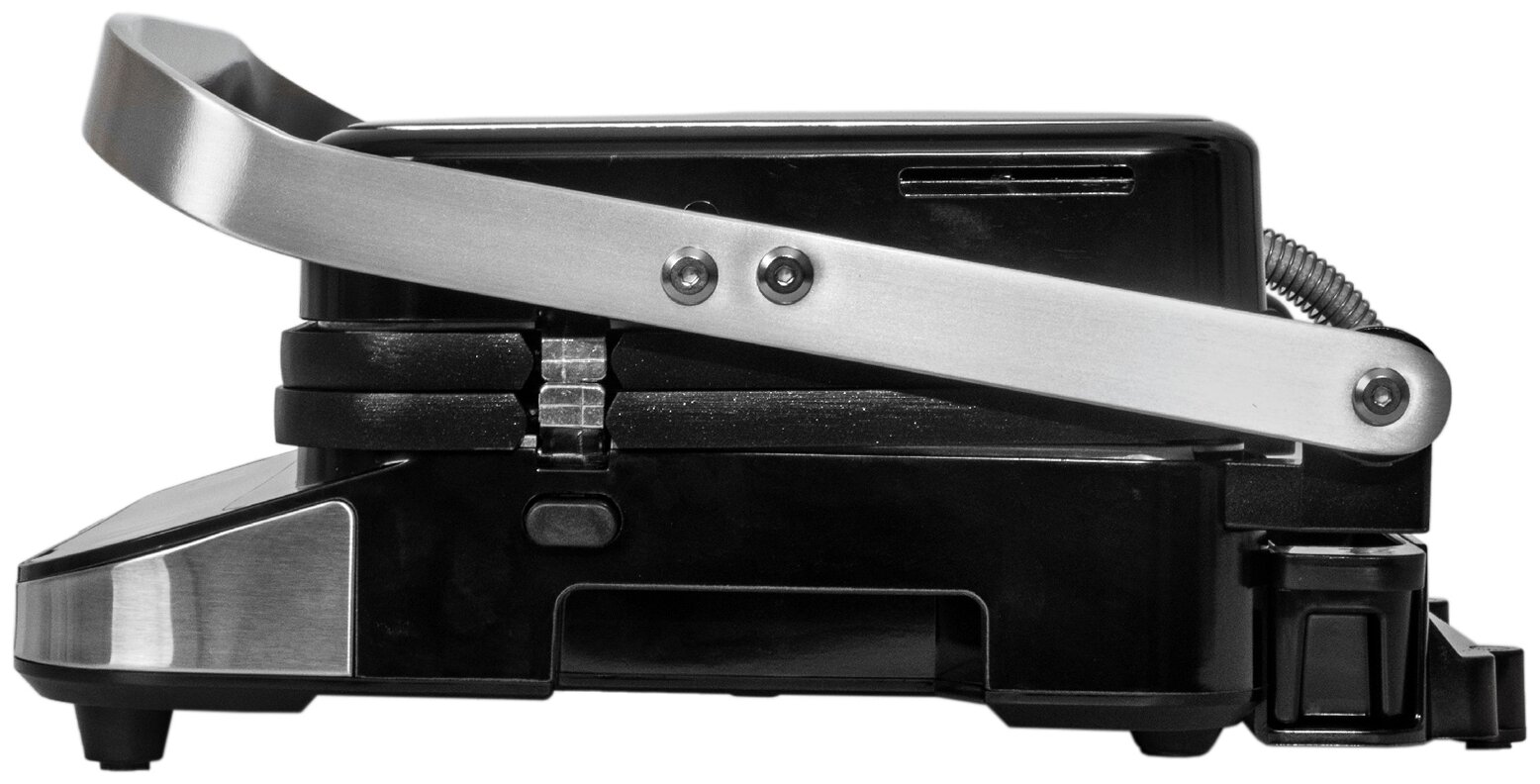 Гриль электрический PIONEER GR1022E, серебристый