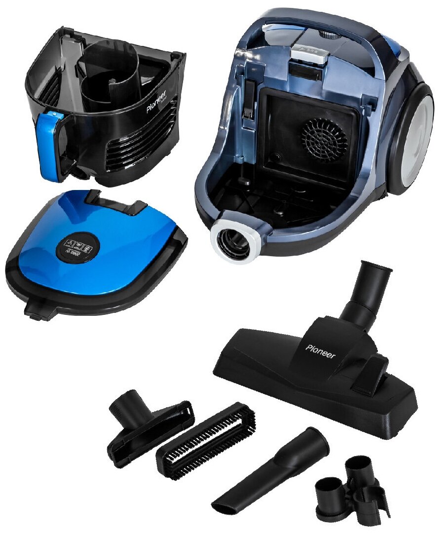 Пылесос Pioneer VC321C azure blue