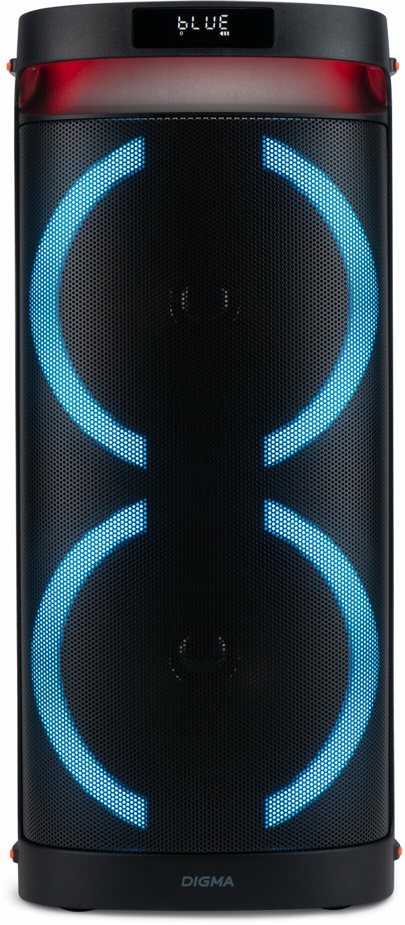 Минисистема Digma D-MC1750 черный