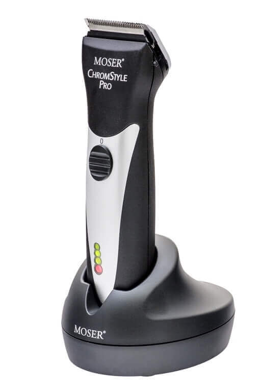 [УЦ-028] Машинка для стрижки Moser 1871-0081 ChromStyle Pro, черный/серебристый, уценка