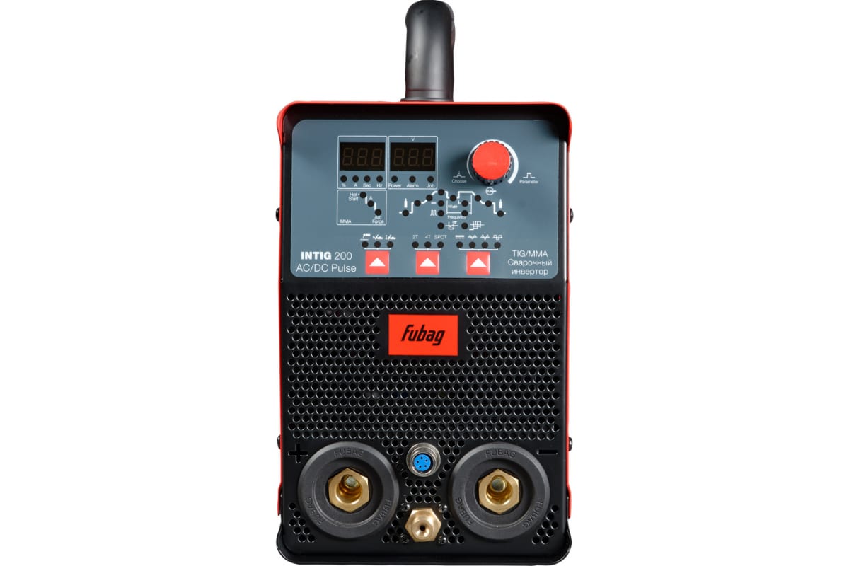 Инвертор сварочный FUBAG INTIG 200 AC/DC Pulse LCD (31592) + Горелка FB TIG 26 5P 4m (38459)