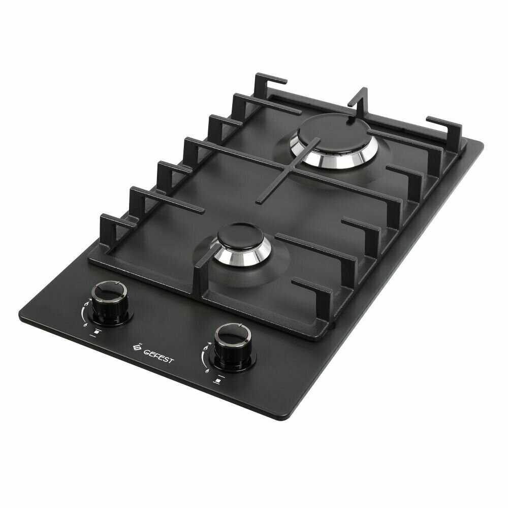 Варочная панель газовая GEFEST ПВГ 1002 К2, черный
