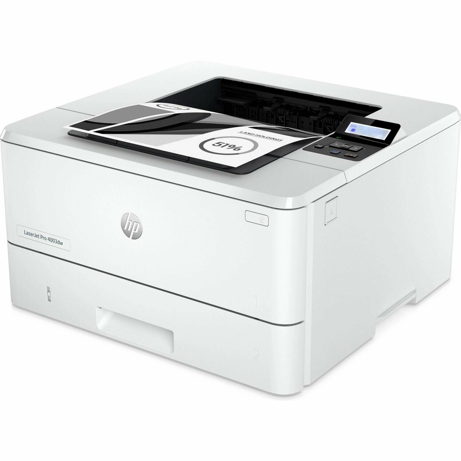 Принтер лазерный HP 4003dw (2Z610A), белый