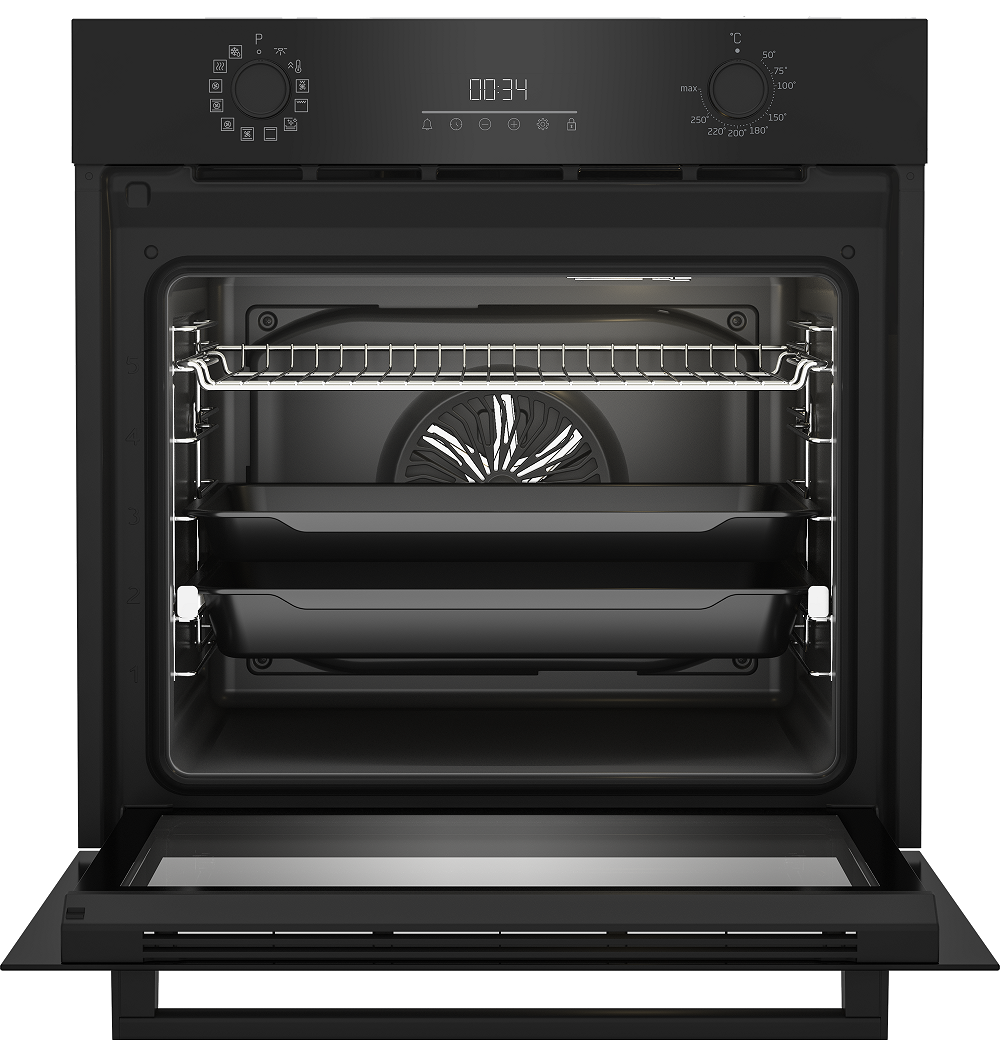 Духовой шкаф электрический Beko BBIM18300BS, черный
