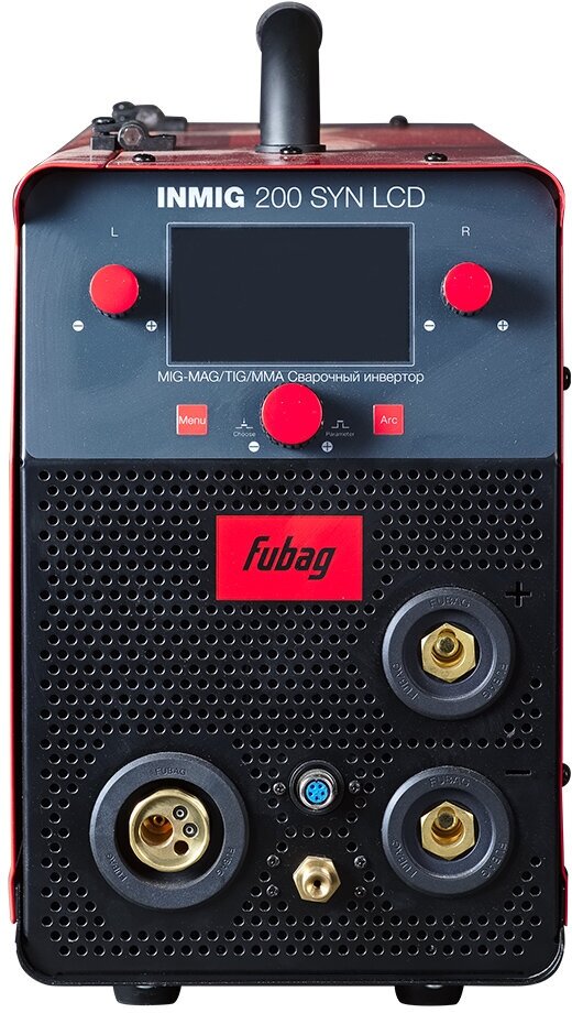 Сварочный полуавтомат Fubag INMIG 200 SYN LCD (новый дисплей) с горелкой FB 250 3 м, 31590.1