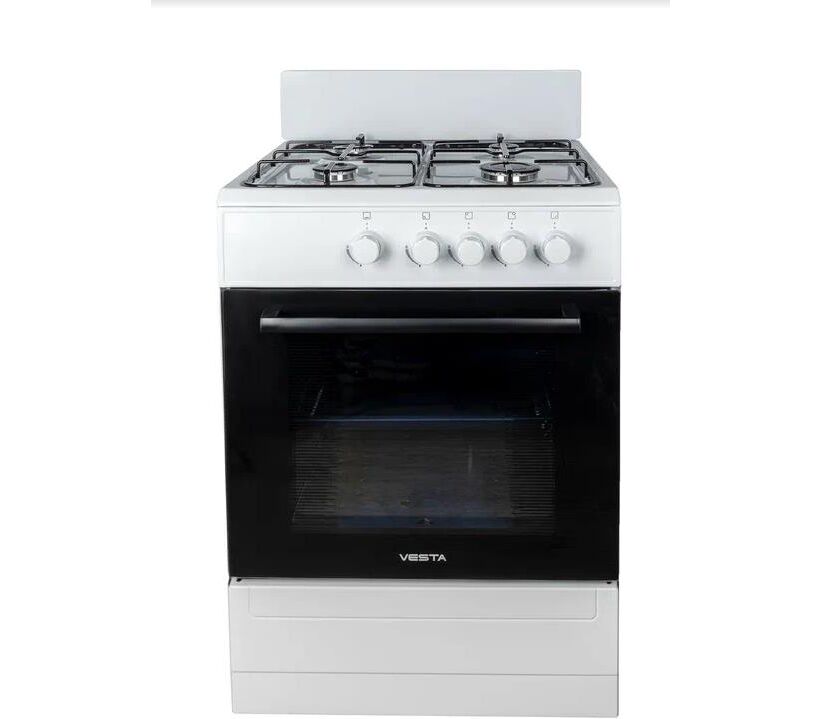Плита газовая VESTA Bergamo VGG 6021.1, белый