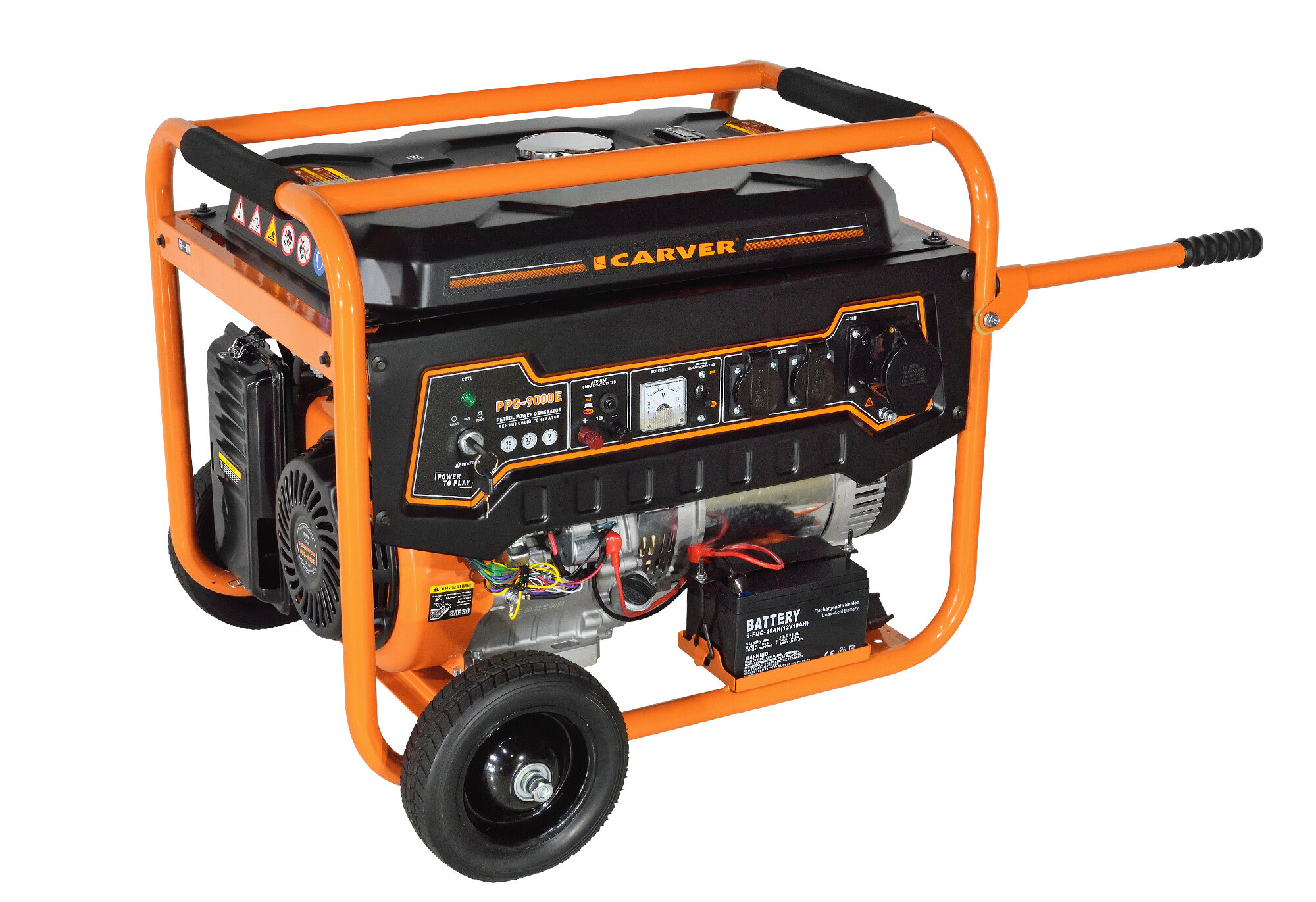 Генератор бензиновый Carver PPG-9000Е