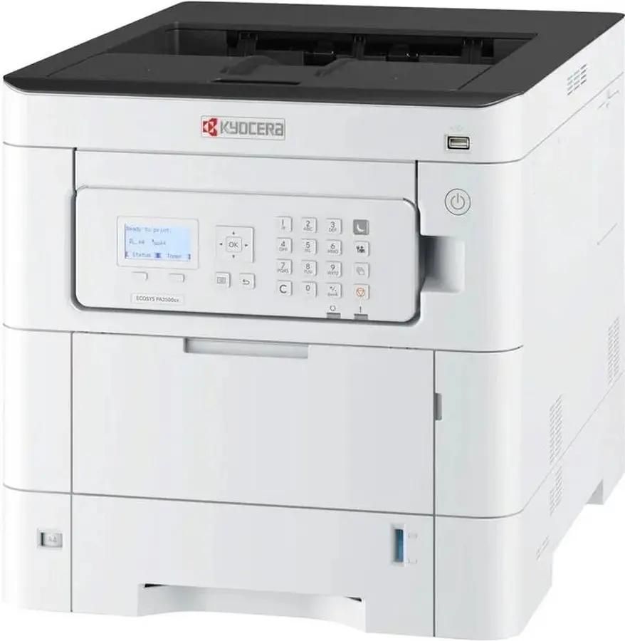 Принтер лазерный Kyocera Ecosys PA3500cx, белый