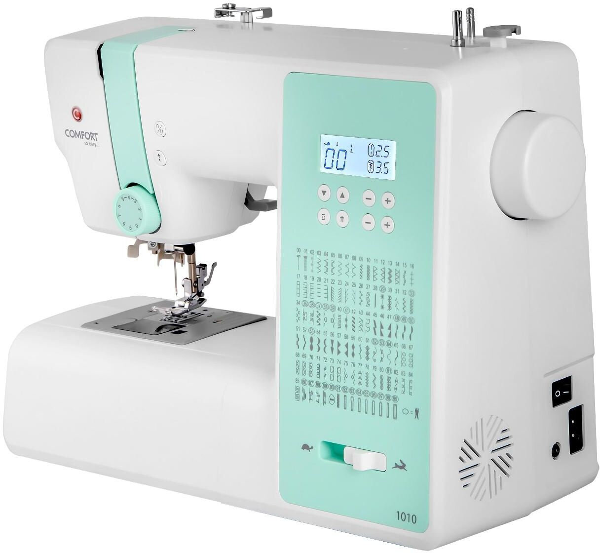 Швейная машина Comfort 1010, мятный