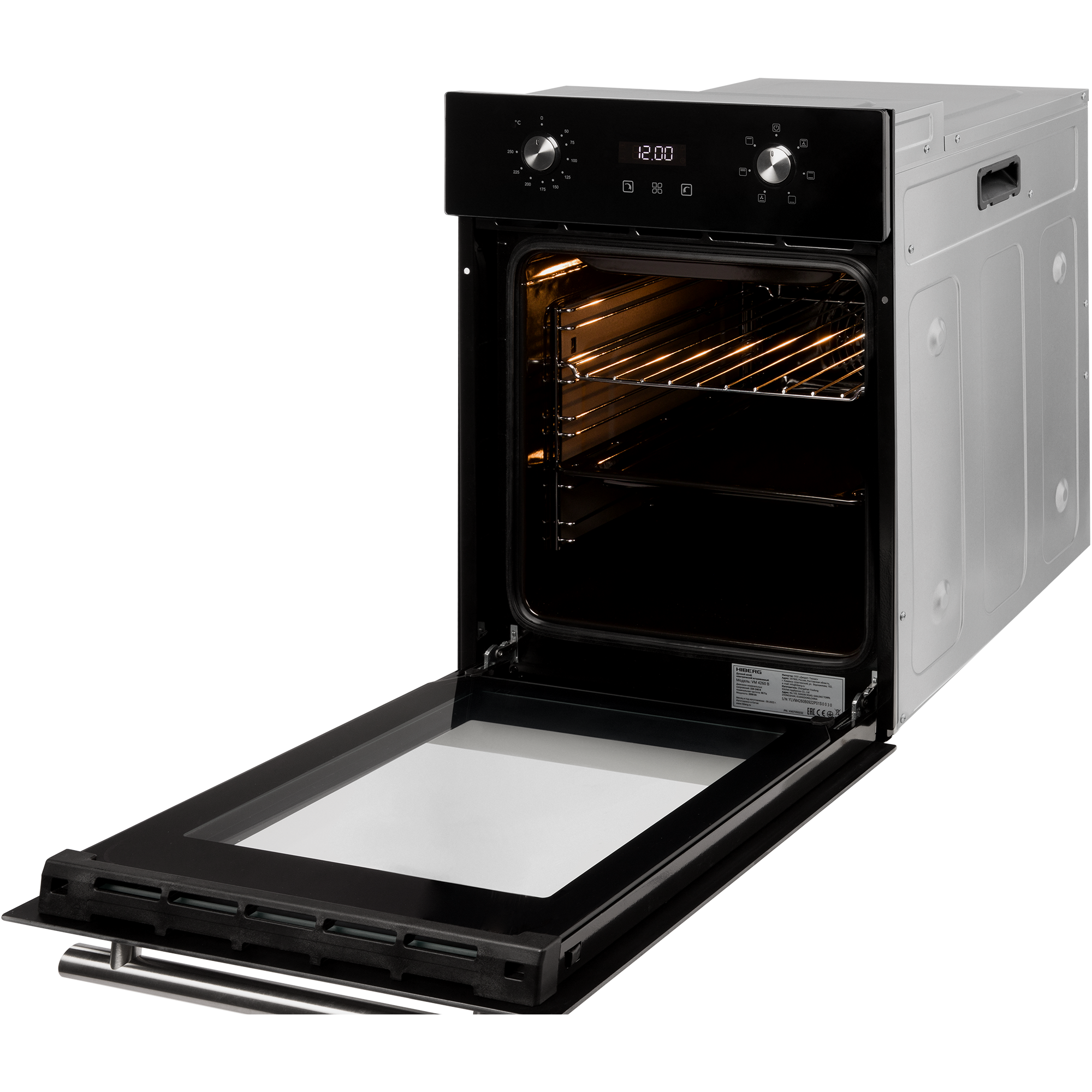 Духовой шкаф электрический HIBERG VM 4260 B, черный