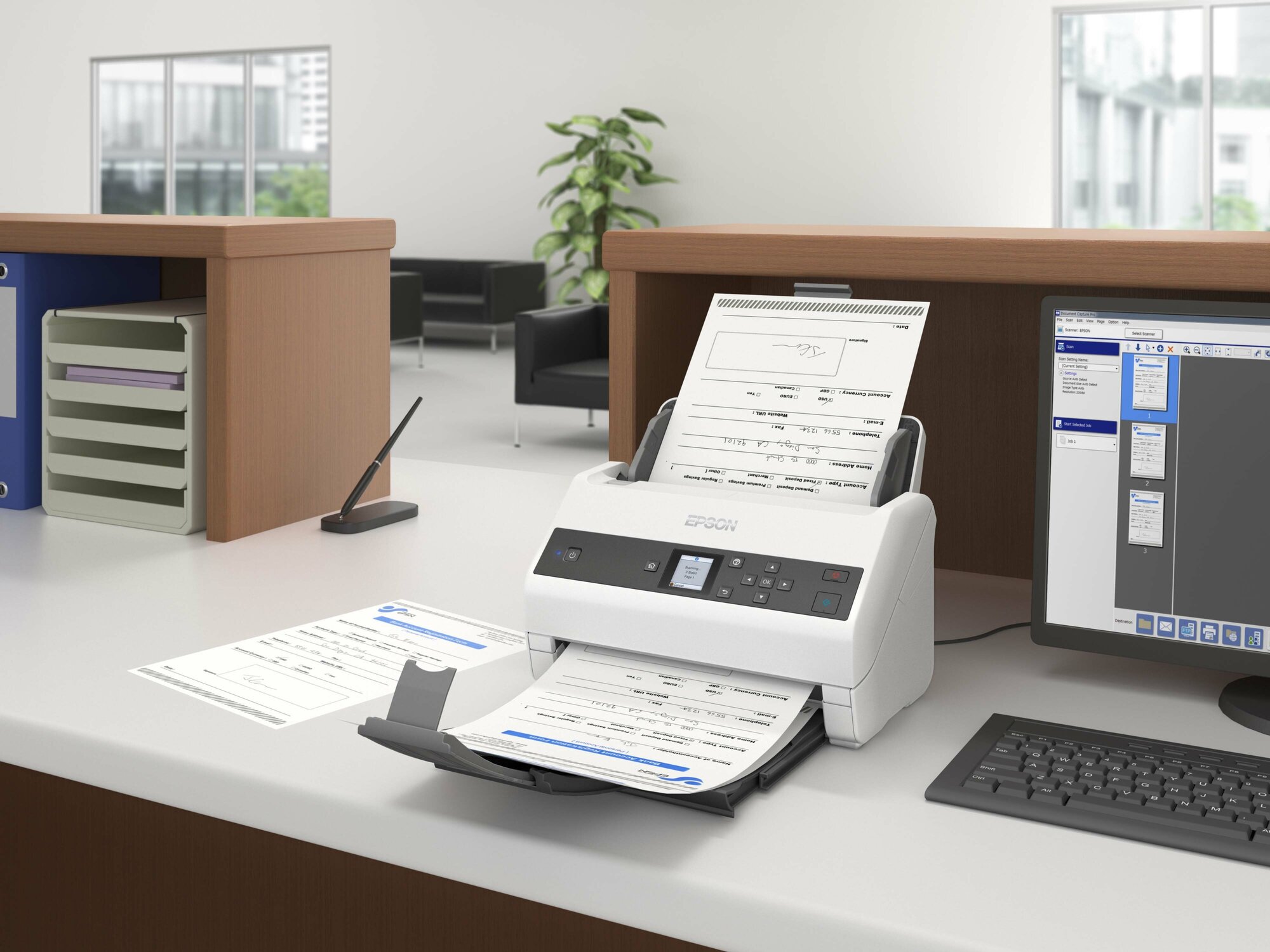 Сканер Epson DS-870