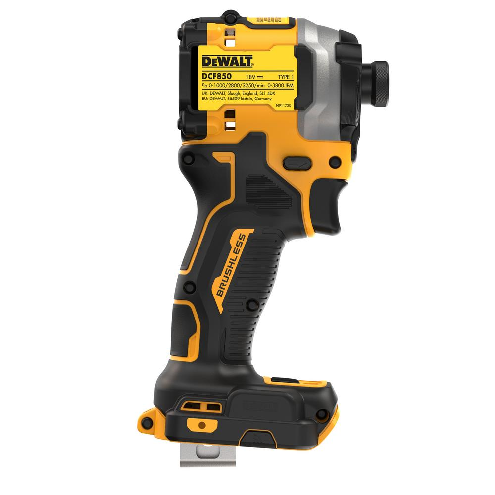 Шуруповерт импульсный аккумуляторный DeWALT DCF850NT-XJ, (кейс, без АКБ и ЗУ)