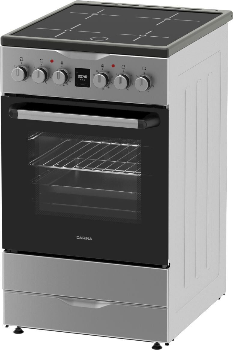 Плита индукционная Darina PLS ECI 241 616 1S, серебристый/черный