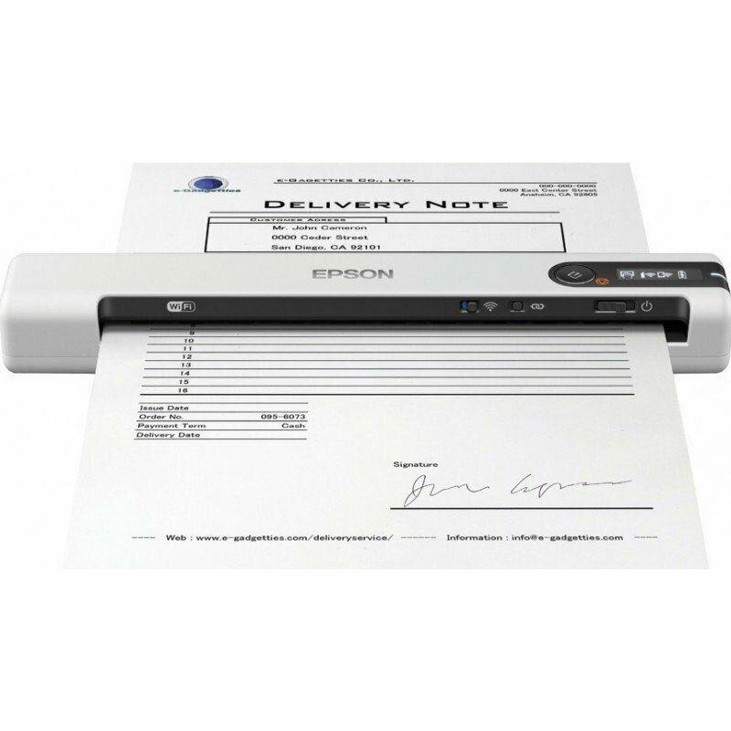Сканер портативный Epson WorkForce DS-80W