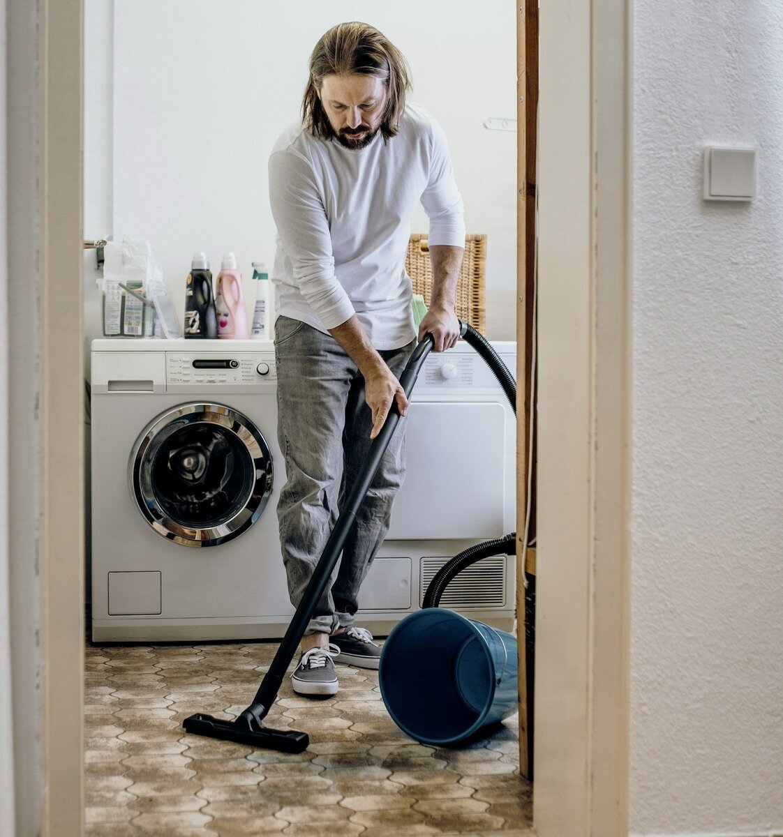 Пылесос строительный Karcher WD 4 P V-20/5/22 (1.628-270.0), желтый