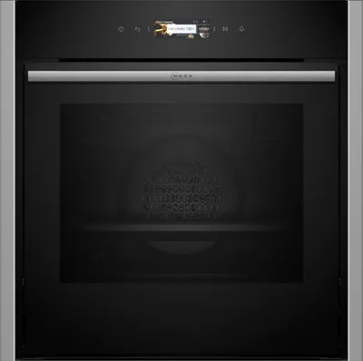 Духовой шкаф электрический Neff B54CR71N0, черный/нержавеющая сталь