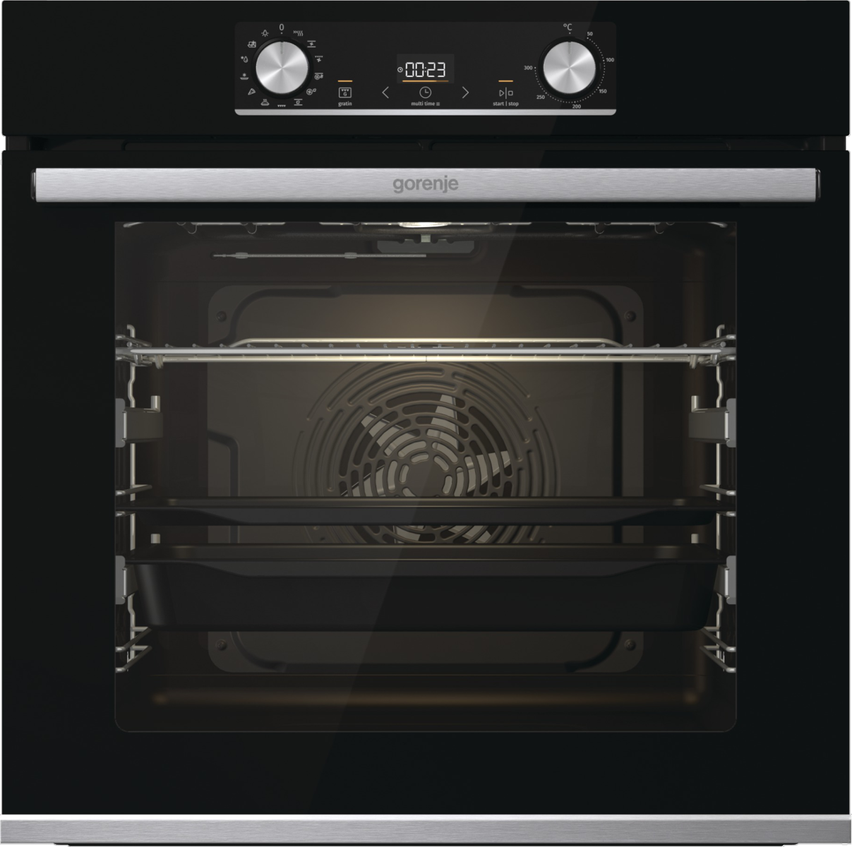 Духовой шкаф электрический Gorenje BOSX6737E09BG, черный