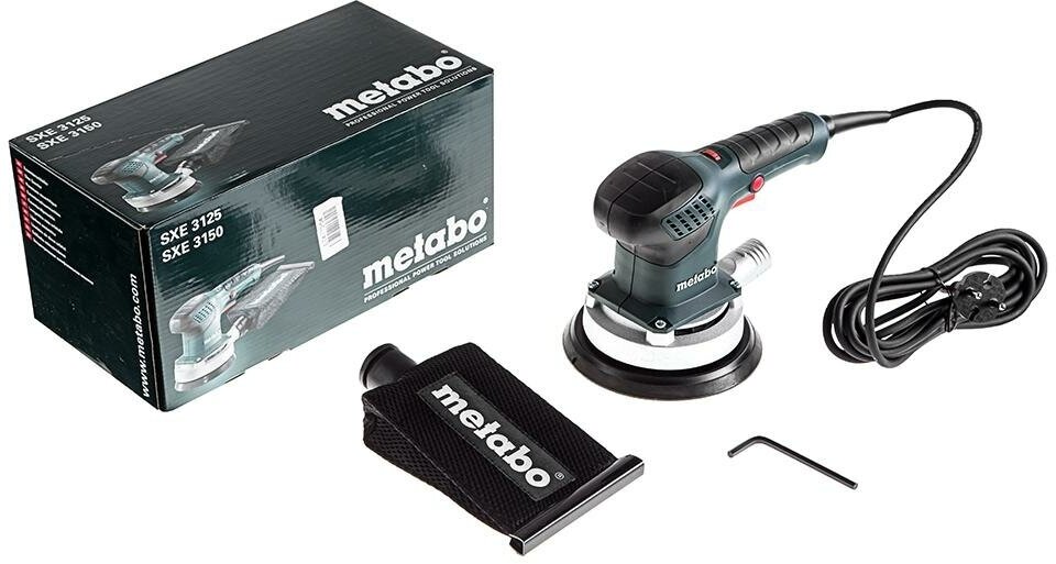 Шлифмашина эксцентриковая Metabo SXE 3150 (600444000)