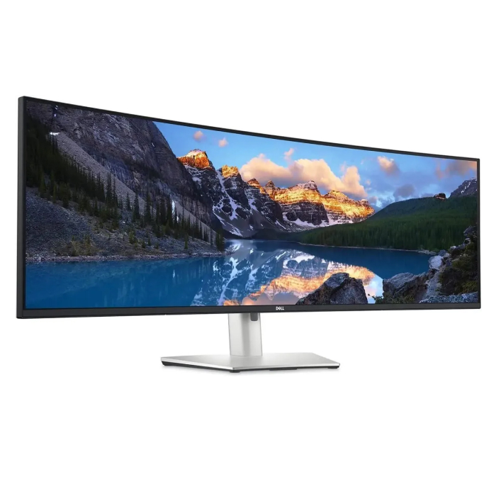 Монитор Dell UltraSharp U4924DW, серебристый/черный