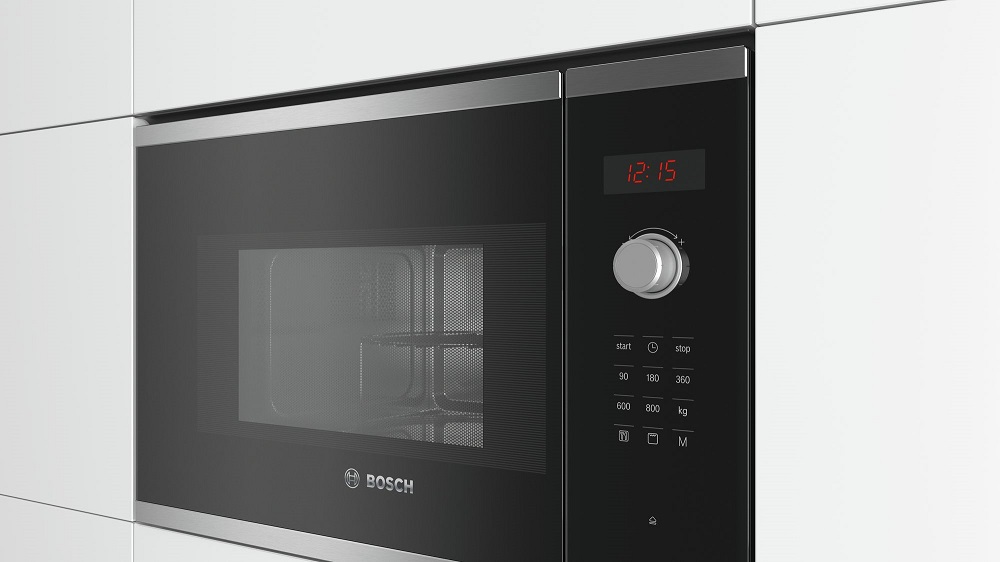 Микроволновая печь встраиваемая Bosch BEL523MS0, черный