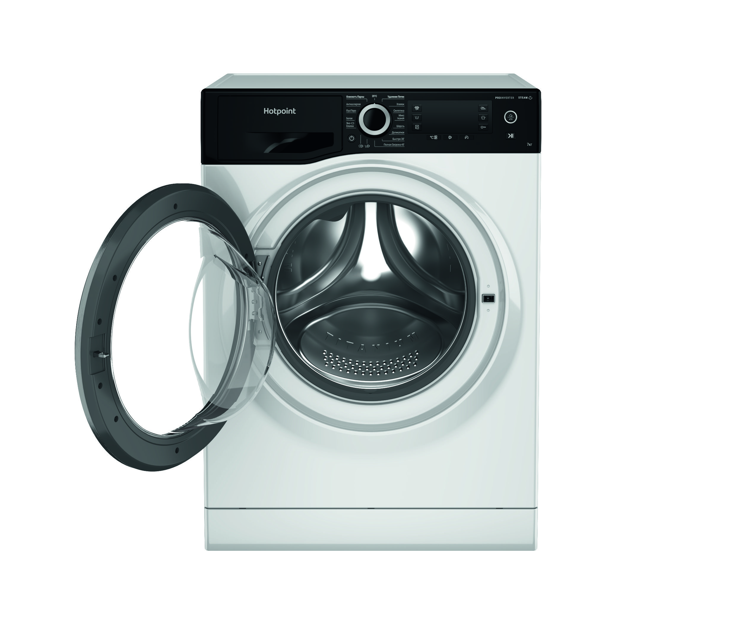 Стиральная машина Hotpoint NSD 7239 ZS VE RU, белый