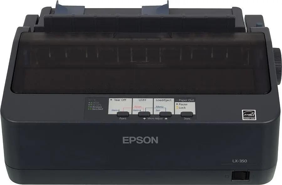 Принтер матричный Epson LX-350, черный