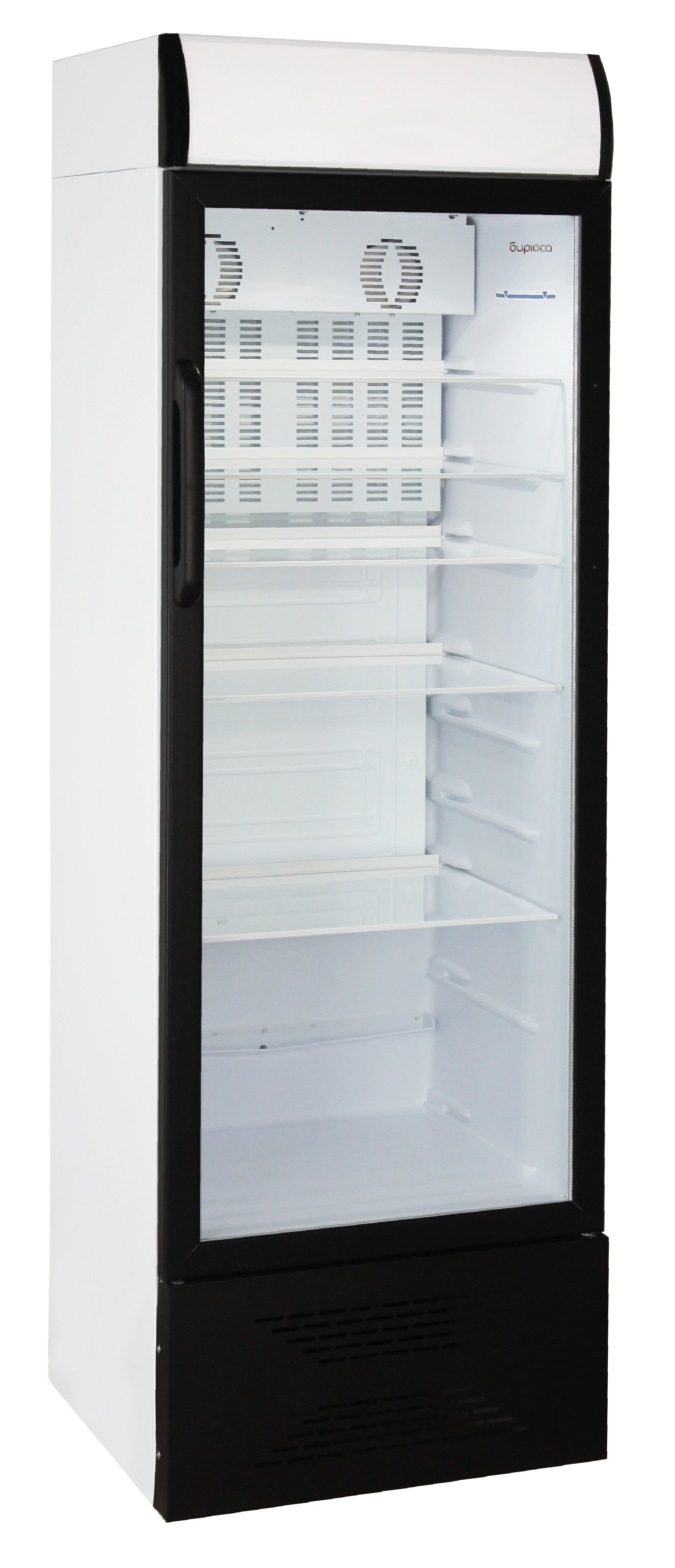 Холодильный шкаф-витрина Бирюса B310PN, черный фронт