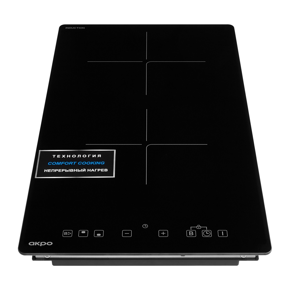 Варочная панель индукционная AKPO PIA 3092012CC BL, черный