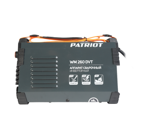Сварочный аппарат инверторный Patriot WM 260 DVT (605302026)