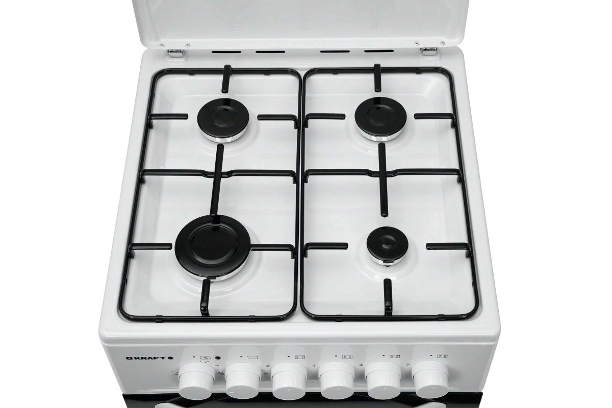 Плита комбинированная KRAFT KF-FSK5302EW, белый