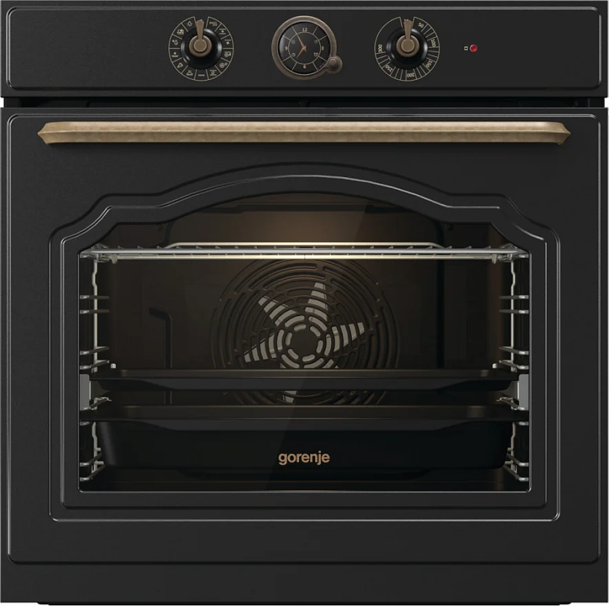 Духовой шкаф электрический Gorenje BOS67372CLB, черный