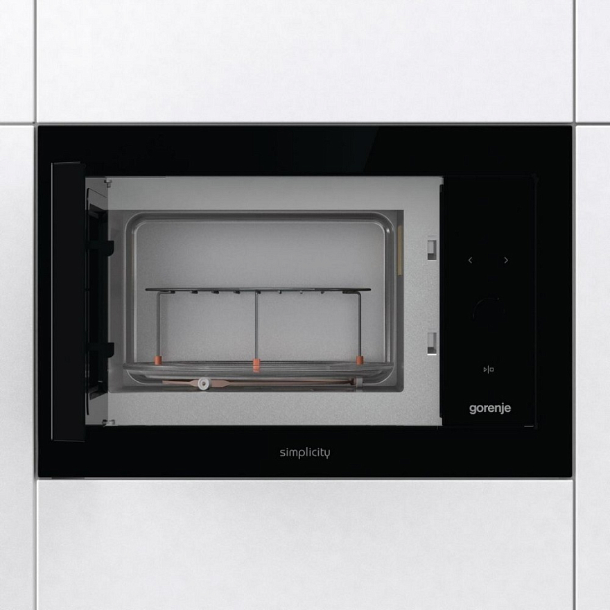 Микроволновая печь встраиваемая Gorenje BM235G1SYB, черный