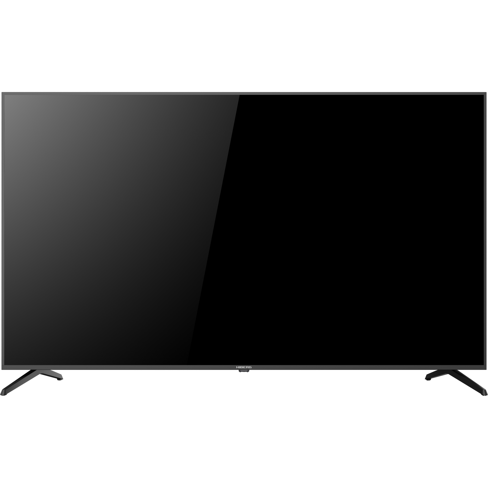 Телевизор HIBERG 75Y UHD, черный