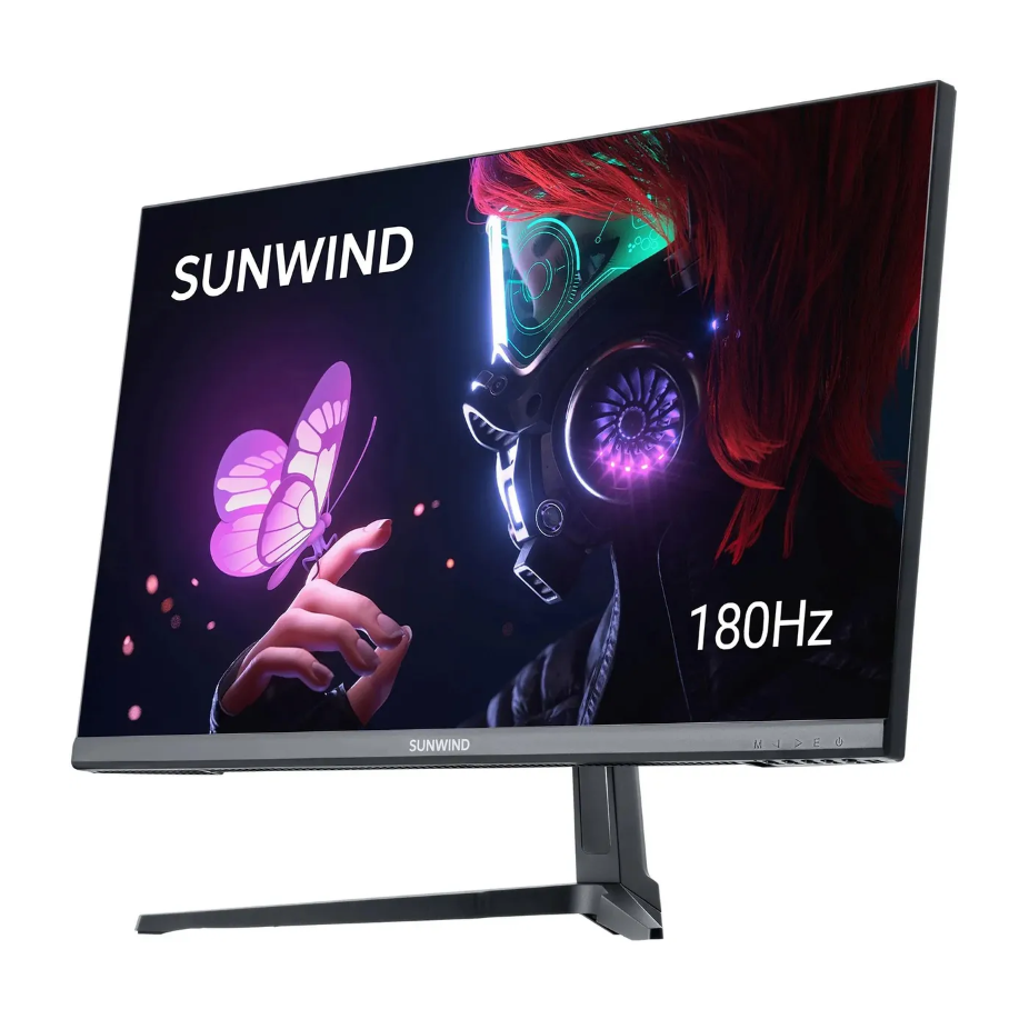 Монитор SunWind SM-25FI401 (SM25SG01), черный