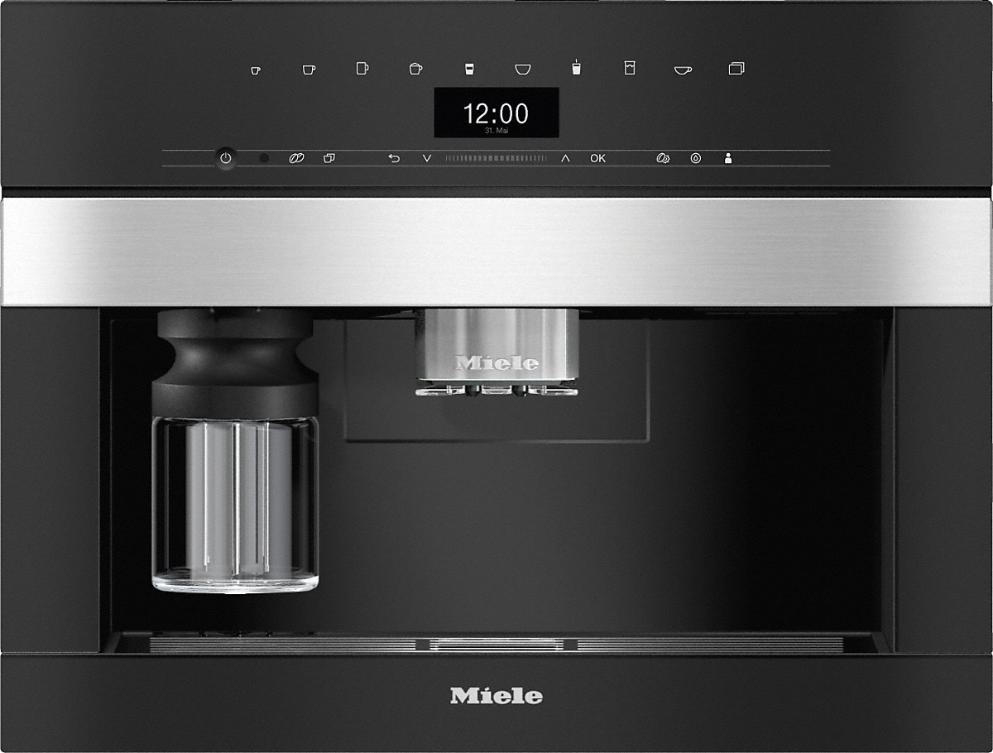 Кофемашина автоматическая встраиваемая Miele CVA 7440 Stainless Steel, нержавеющая сталь