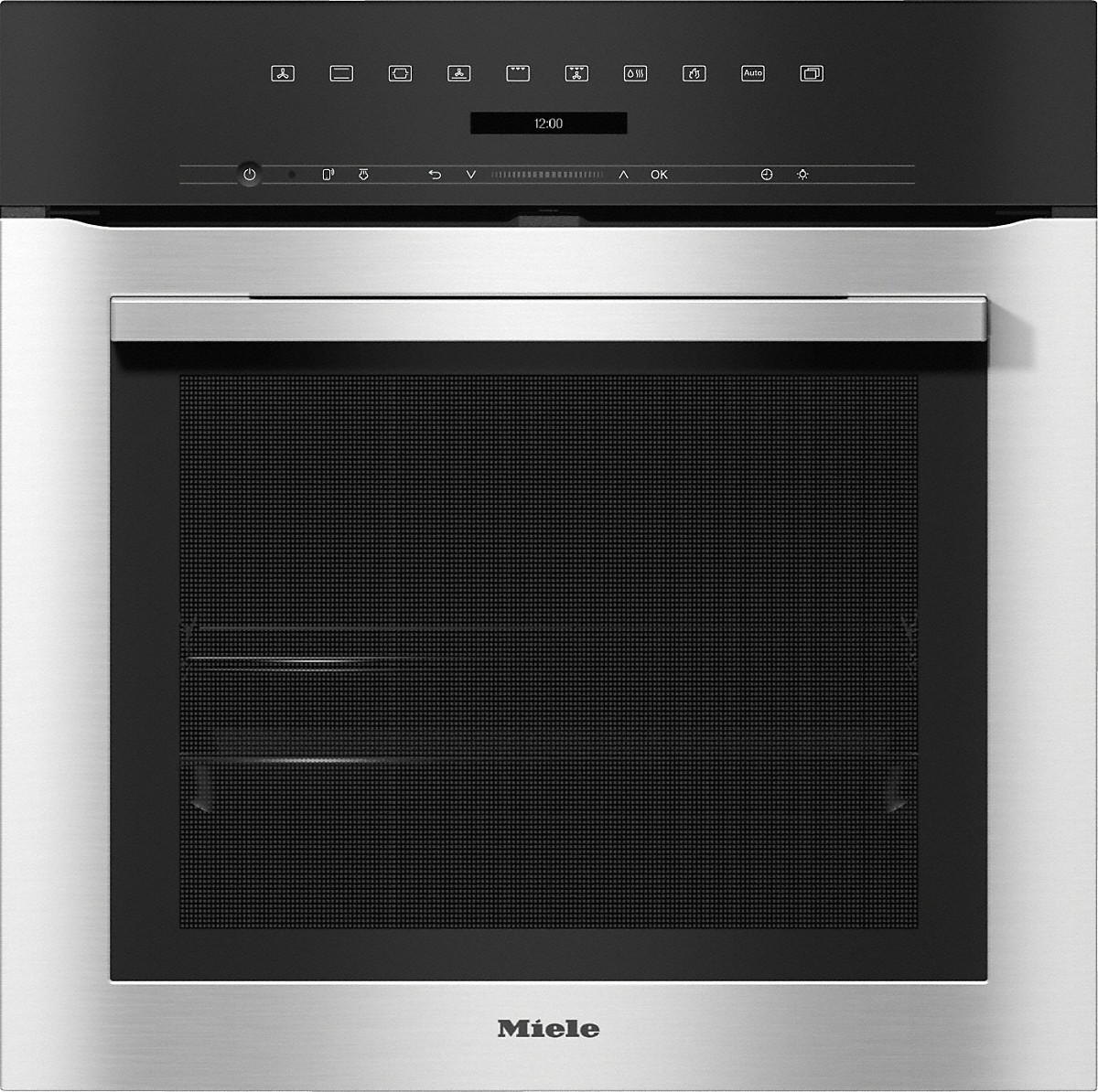 Духовой шкаф Miele H 7164 BP (+ HFC, side & combi racks) Stainless Steel, нержавеющая сталь