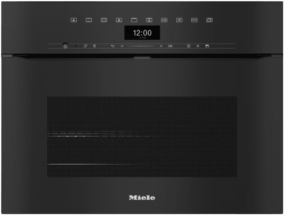 Духовой шкаф электрический Miele H 7440 BPX 125 Gala Ed ObsidianBlack Matte, черный обсидиан матовый