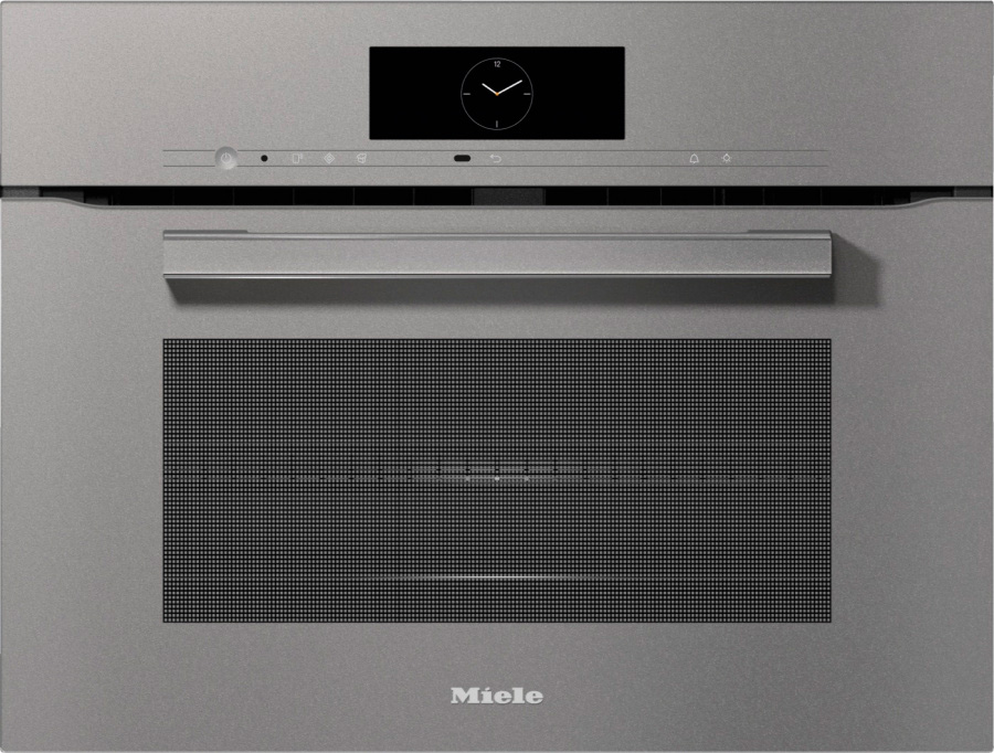 Духовой шкаф электрический с СВЧ Miele H 7840 BM Graphite Grey, графитовый серый